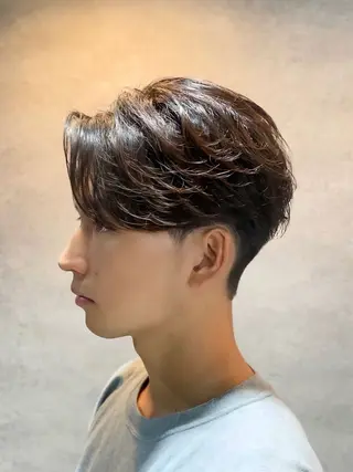 ショート ソフツイ/フェザー/ NEXT渋谷/颯のヘアスタイル