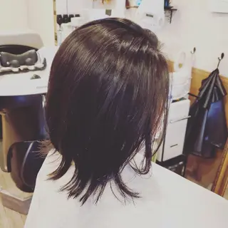 ミディアム spa hair ark 富井直美のヘアスタイル