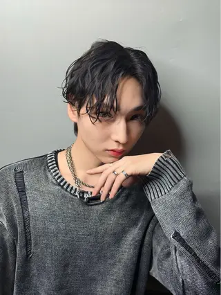 ショート パーマ メンズ 京都/伏見/メンズ MARUのヘアスタイル