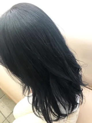 ロング カラー 千種区/くせ毛カット /尾島光季のヘアスタイル