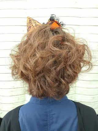 ヘアアレンジ ミディアム HORI 　tのヘアスタイル