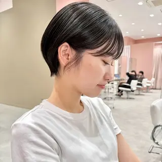 ショート カラー 🌿ショート🌿 パーマ🌿淳平のヘアスタイル