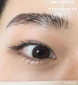 マツエク・マツパ アイブロウ 美容室 HIIRAGIのマツエク・マツパデザイン