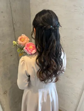 ロング ヘアアレンジ 美髪× ヘアセット✨Araiのヘアスタイル