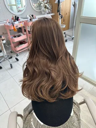 ロング パーマ 🇰🇷韓国風くびれ ヘア🇰🇷中村優大のヘアスタイル