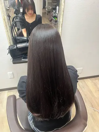 ロング 日下 なるみのヘアスタイル
