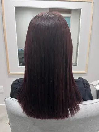 ロング カラー liL  hair サトウリョウタのヘアスタイル