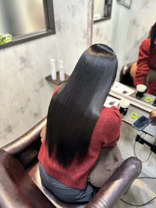 ロング 縮毛矯正 髪質改善🎀カノンのヘアスタイル