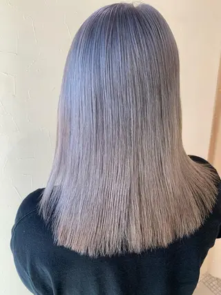 ミディアム カラー 藤平 いぶきのヘアスタイル