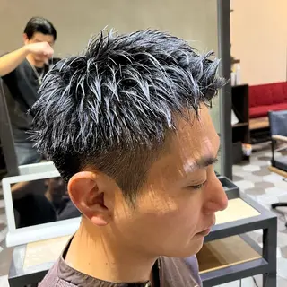 ショート パーマ メンズ 梅田/メンズ専門 /加地光尊のヘアスタイル