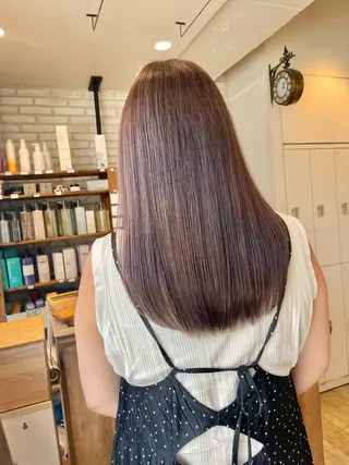 ロング カラー ✨横須賀髪質改善✨️ 加藤 百音のヘアスタイル