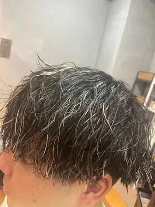 ショート パーマ メンズ ano渋谷(旧Lauburu  bat.hair渋谷2号店所属・メンズ特化🔥 アサオカカズキのヘアスタイル