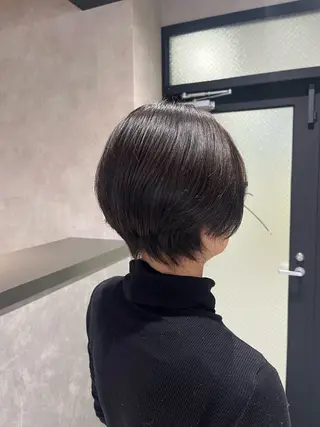 ショート カラー 《.Xian》ナツミ /ボブ/顔周りカットのヘアスタイル