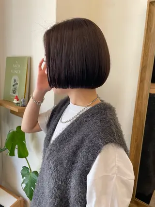ショート パーマ/レイヤー カットmito⭐︎のヘアスタイル