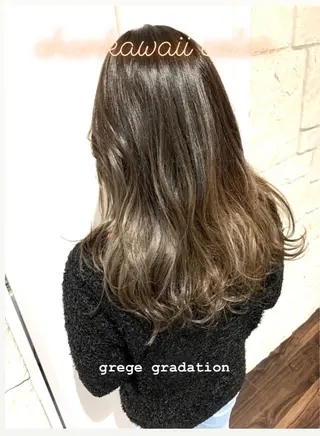 ロング 川合 勇気のヘアスタイル