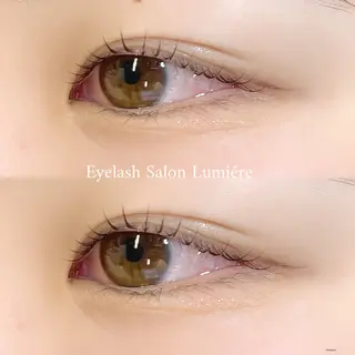 マツエク・マツパ Lumiére 鈴木咲良のマツエク・マツパデザイン