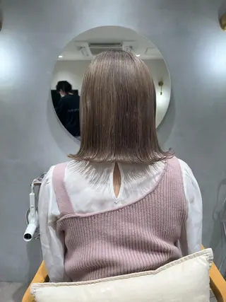 カラー 河原 楓樹のヘアスタイル