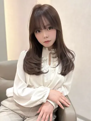 ロング kanato🇰🇷 【札幌韓国ヘア】のヘアスタイル