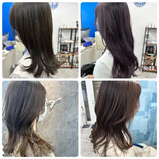 セミロング Noyヨシモト ヒロトのヘアスタイル