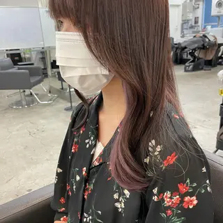 ミディアム 🥀似合わせ🥀 柔らかカラー・タイトのヘアスタイル