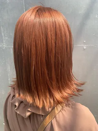 ショート カラー ヘアアレンジ ミニボブ/ブリーチ 🌈MISATOのヘアスタイル