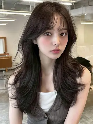 セミロング ＫＡＮＡ/天王寺 🎀🫧のヘアスタイル