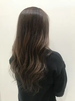 ロング パーマモデル募集🌈 森脇帆南のヘアスタイル