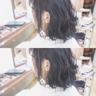 ショート パーマ 🟦髪質改善6年 💊YAMAMOTOのヘアスタイル