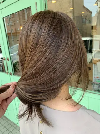 ロング カラー schon 仙台のヘアスタイル
