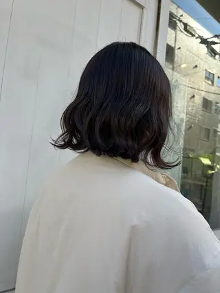 ミディアム 高橋 柊和のヘアスタイル