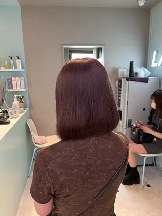 ショート カラー ブリーチカラー 🩵MIZUKIのヘアスタイル