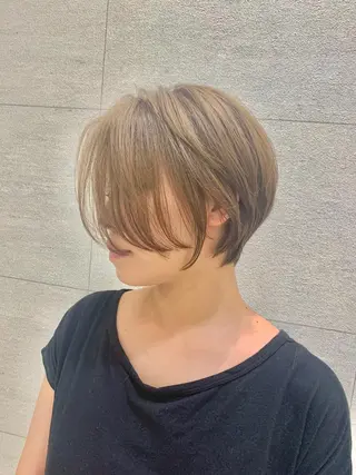 ショート 山崎 友雅のヘアスタイル