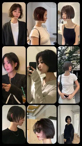 ショート Fujita Neneのヘアスタイル