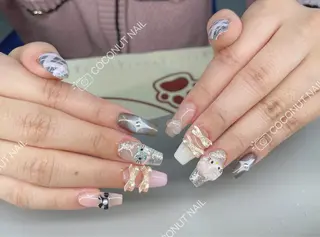 ネイル 神田 ココナッツのネイルデザイン