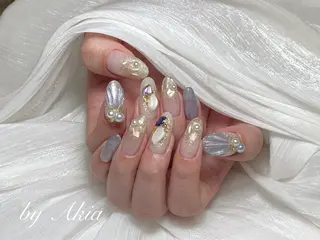 ネイル w wのネイルデザイン