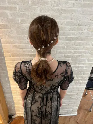 ロング ヘアアレンジ Topstylist YUKIのヘアスタイル