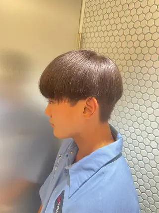 ショート カラー メンズブリーチカラー ❤︎hirokoのヘアスタイル