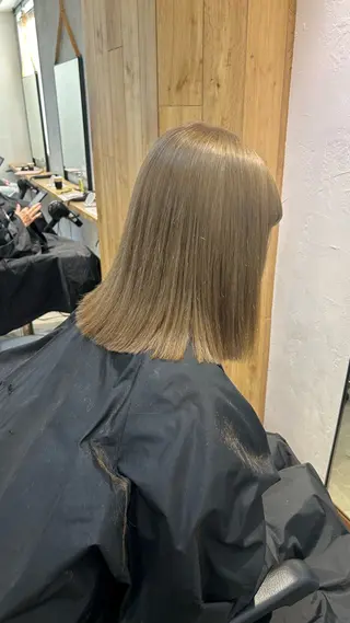 ミディアム カラー じゅわっと暖色カラー 🍊Moemiのヘアスタイル