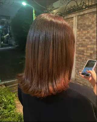 ミディアム ✨️パーマ✨ たなかひろとのヘアスタイル