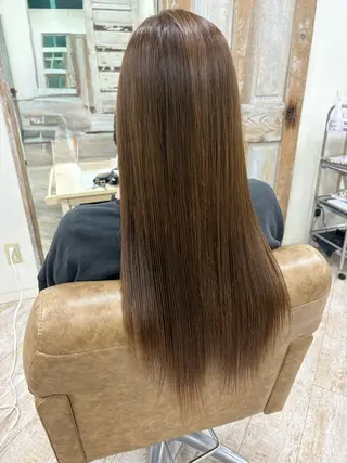 カラー 菊地 映香のヘアスタイル