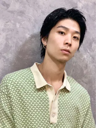 ショート メンズ 佐藤大翔🌐縮毛矯正 🌐メンズパーマのヘアスタイル