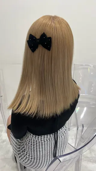 カラー akari🎀🤍 ガーリーstyleのヘアスタイル
