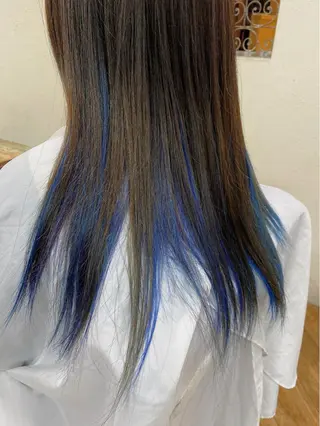 ロング カラー 長岡 俊樹のヘアスタイル