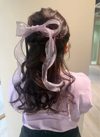 ロング ヘアアレンジ Connect Rumiのヘアスタイル