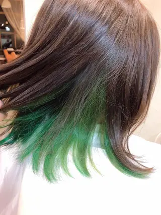 カラー 長岡 俊樹のヘアスタイル