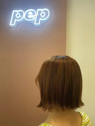 ショート カラー pep natsumiのヘアスタイル