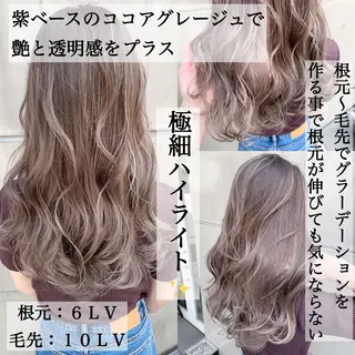 セミロング カラー 北間 寛哉のヘアスタイル