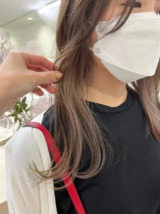 カラー 結婚式お呼ばれヘア セット🌼Tommyのヘアスタイル