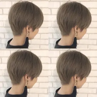 ショート カラー 小島 侑衣のヘアスタイル