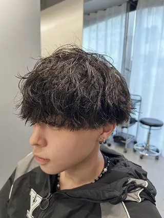 パーマ シャドウパーマ/立川 メンズ/コタロウのヘアスタイル